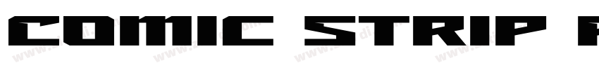 Comic Strip Regular字体转换 Comic Strip Regular字体转换